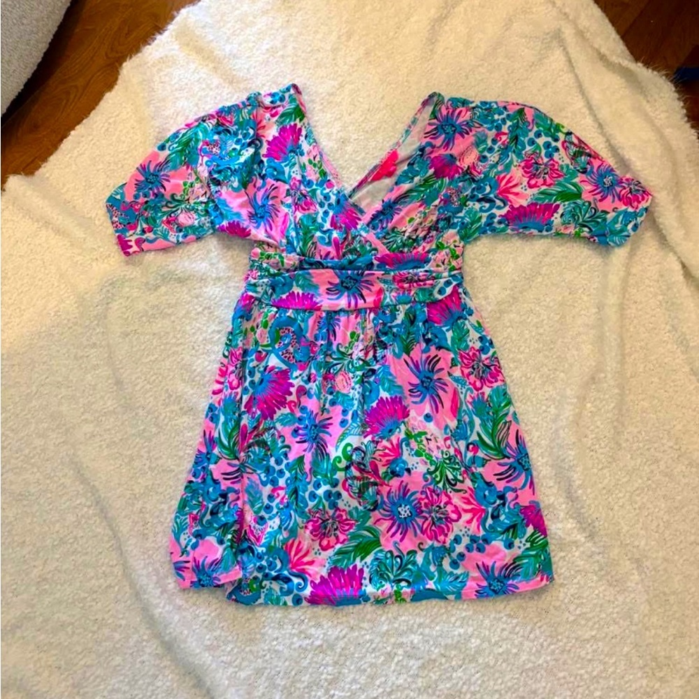 Lilly Pulitzer size large Parigi romper